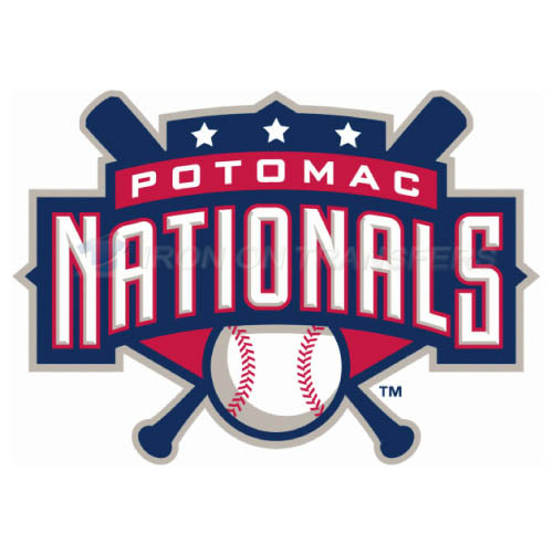 Potomac Nationals Iron-on Stickers (Heat Transfers)NO.7796